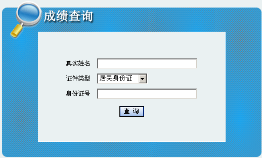 陕西延安2013年经济师考试成绩查询入口