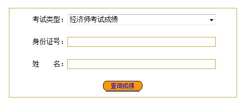 福建宁德2014年经济师考试成绩查询入口