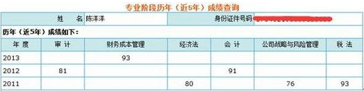 注册会计师优秀学员心得