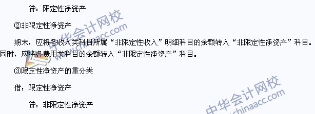 中级会计实务高频考点：民间非营利组织业务核算