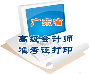 新疆2015高级会计师考试准考证打印入口汇总