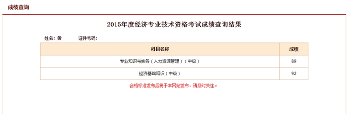 2015年经济师考试网校学员成绩