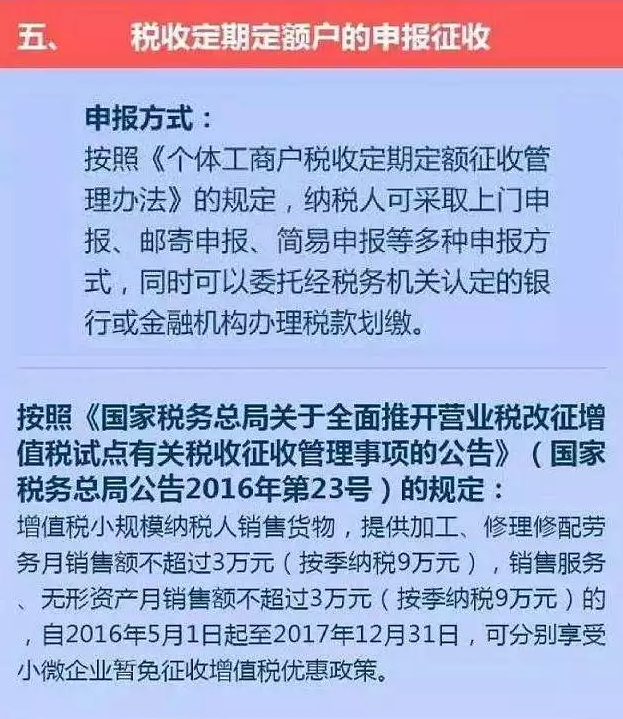 “定期定额户”，核定标准是啥