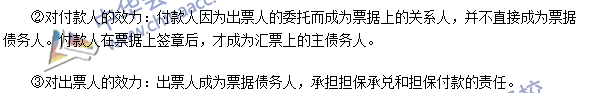 注册会计师《经济法》高频考点：汇票的出票