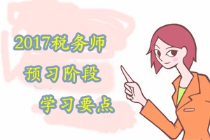 2017税务师知识点