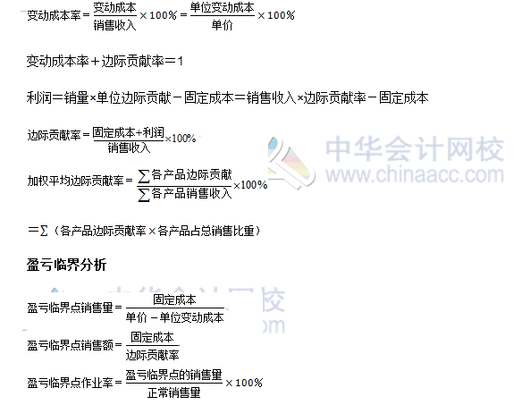 2017年注会财管公式总结