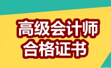 四川成都领取2016年高级会计师成绩合格证通知