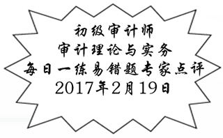 初级审计师《审计理论与实务》易错题解析：绩效审计有效性