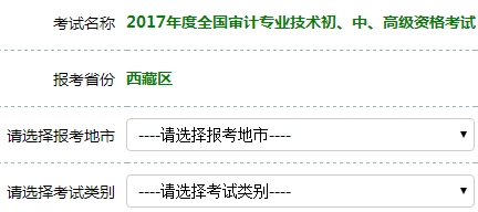 2017年审计师考试报名入口开通