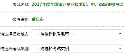 2017年审计师考试报名入口开通