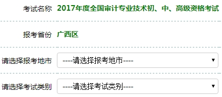 2017年审计师考试报名入口开通