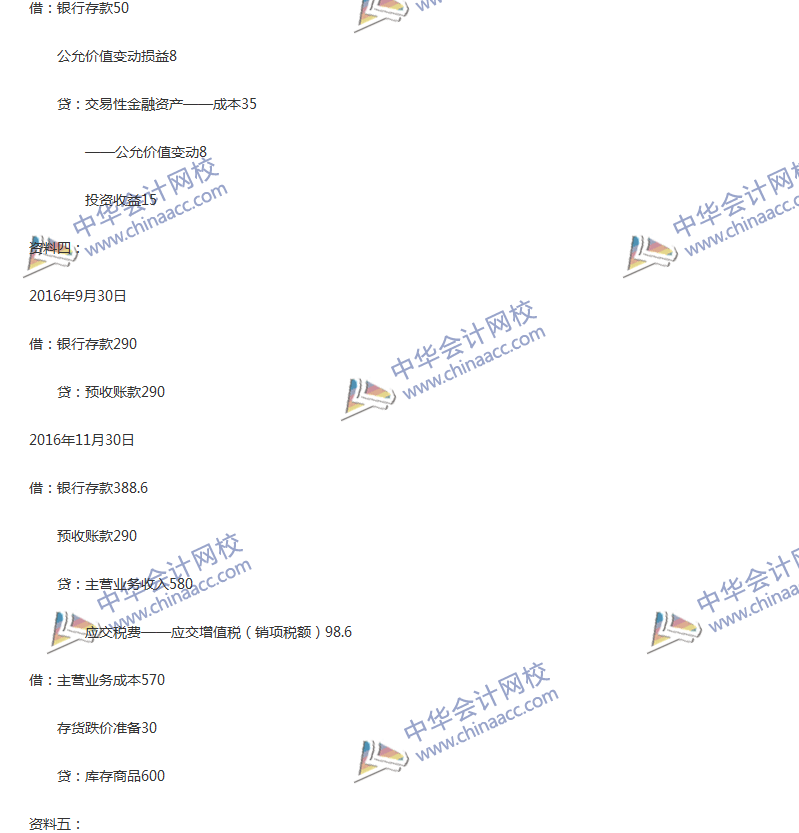 2017年中级会计职称《中级会计实务》第14章精选练习题