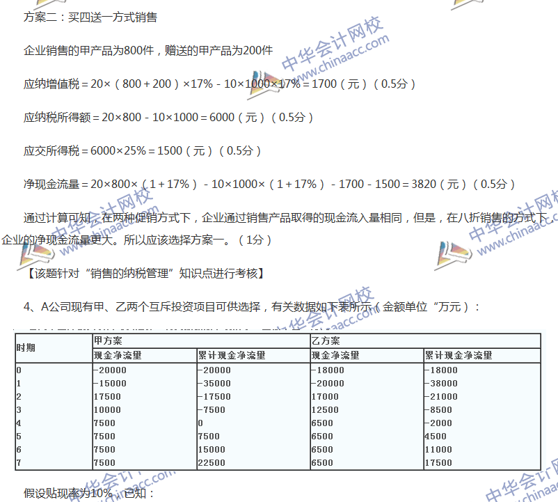 2017中级会计职称《经济法》全真模拟试题第一套（6）