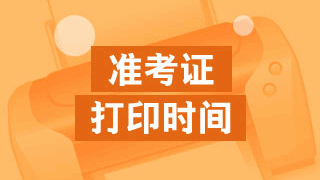 甘肃省2017年税务师考试准考证什么时候开始打印？