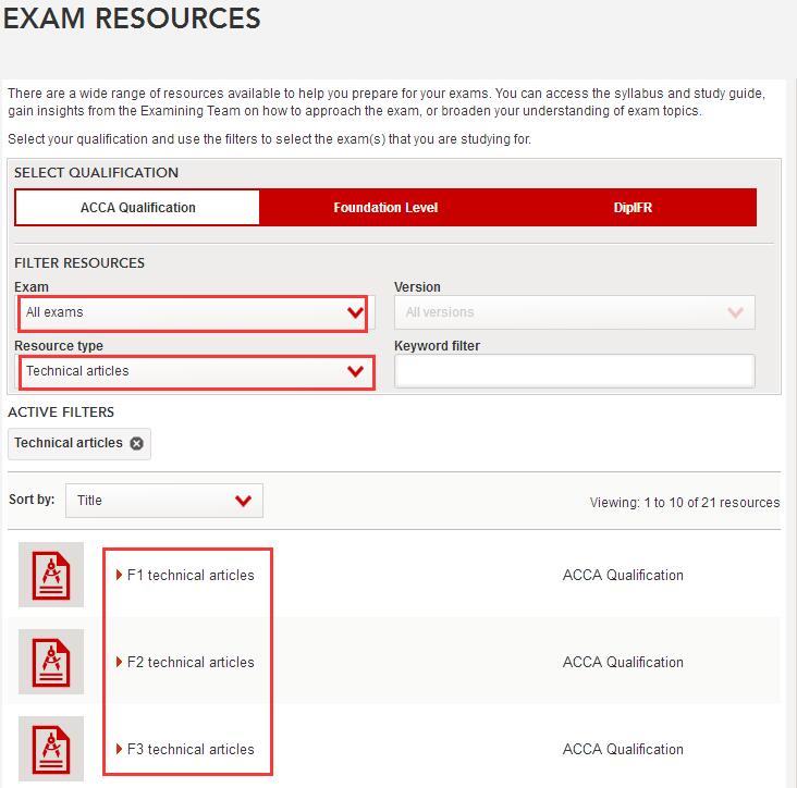 ACCA 9月份考官文章已经出炉，请注意查收！