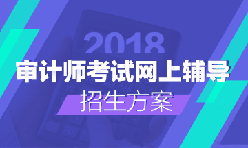 购2018审计师辅导送2017辅导课程 早一步备考赢在起跑线