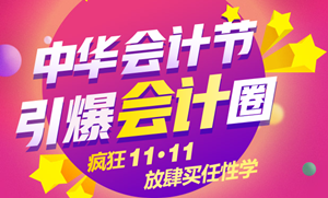 2018年审计师辅导限时低至8.5折 11月11日24:00止