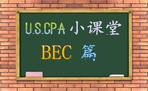 美国CPA BEC 考点 AICPA COSO Internal Control USCPA