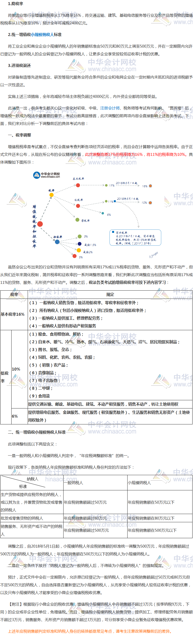 4000亿减税大礼包对注会考试有何影响？