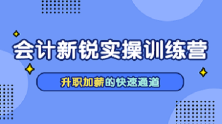 会计新锐实操训练营