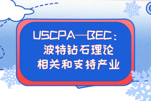 USCPA—BEC：波特钻石理论—相关和支持产业