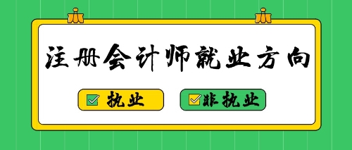 注册会计师“执业”与“非执业”