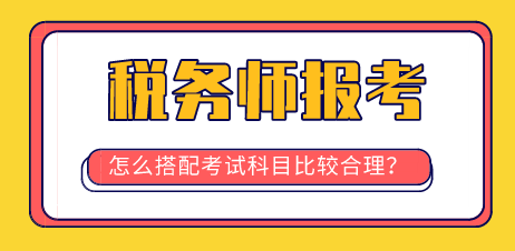 税务师报考科目搭配