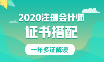 原来这些证书可以和注会一起考！