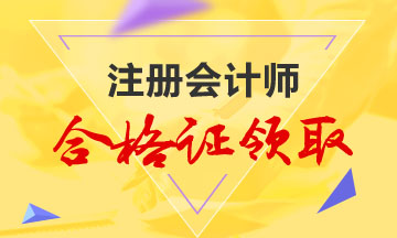 2019江西注会专业阶段合格证可以领取了吗？