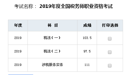 税务师高分频传！