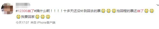 致中级会计职称考生：12306崩了 过年回家的票抢着了吗？