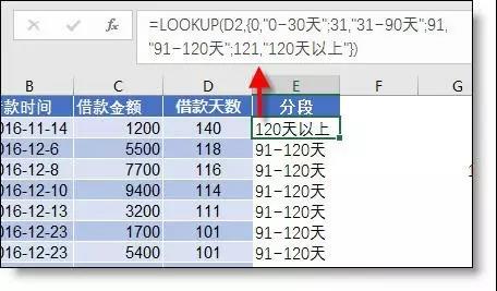 如何用excel做账龄分析表？