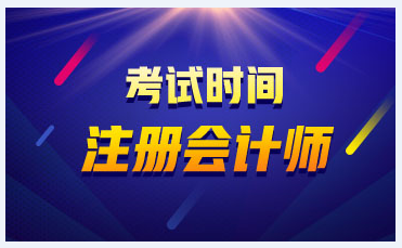 上海注会2020年综合阶段考试时间