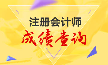 2019浙江注会成绩查询入口开通