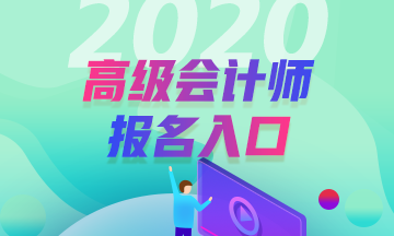 2020年高级会计师考试报名入口3月10日开通