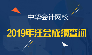 江西2019年CPA官网成绩查询时间公布了吗？