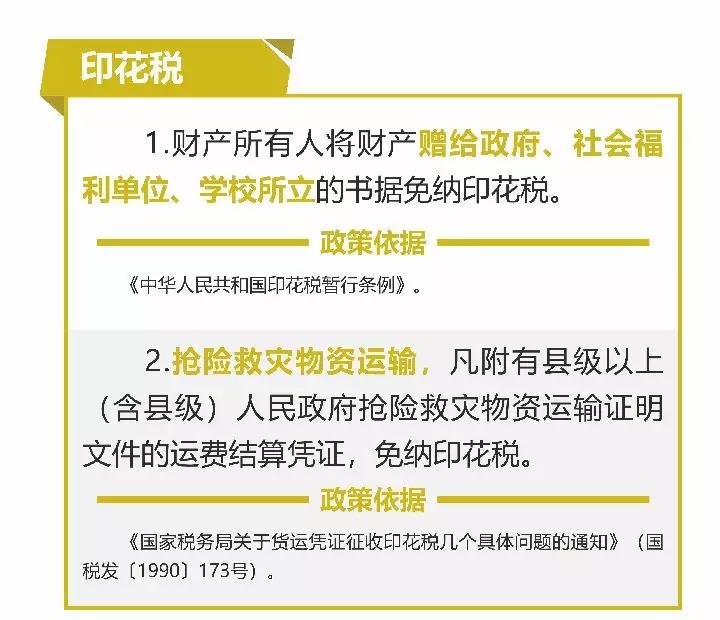 疫情防控期间税收优惠政策盘点