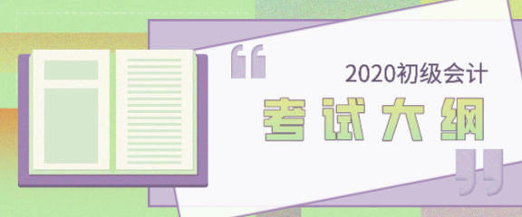 黑龙江伊春市2020会计初级考试大纲你看了吗？