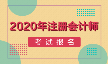 南宁2020年cpa报名时间