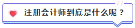 注会含金量到底有多高？猛戳！