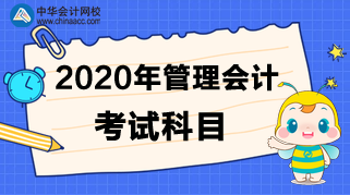 2020年管理会计考试科目是什么？