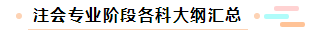 【统一通知】2020年注册会计师全国统一考试大纲