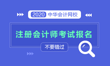 2020年北京注会报名费是多少