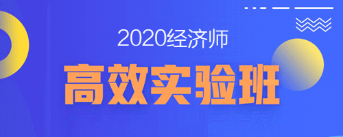 2020经济师招生方案