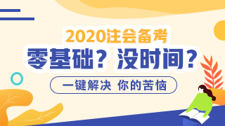 2020注会好课