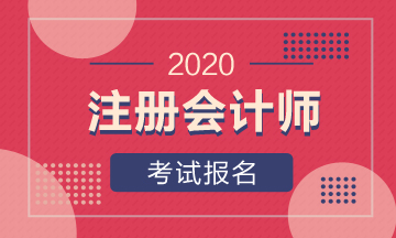 宁夏2020年cpa什么时候报名？