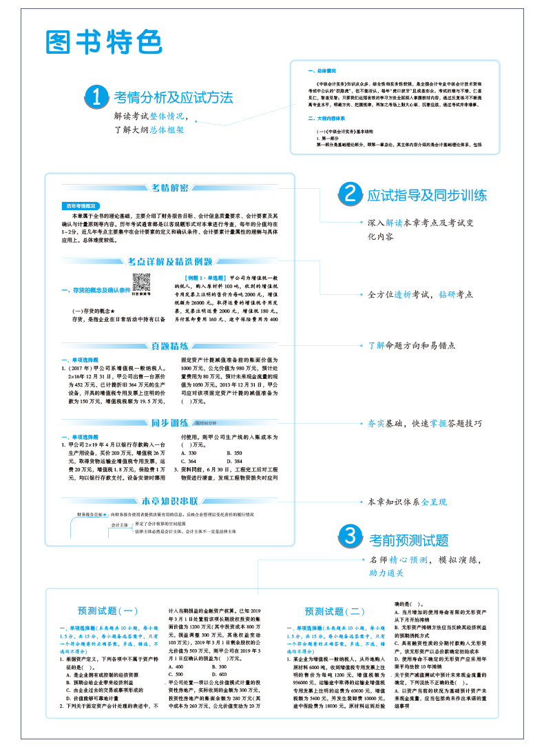 抓住机会！中级会计实务应试指南图书特点&试读