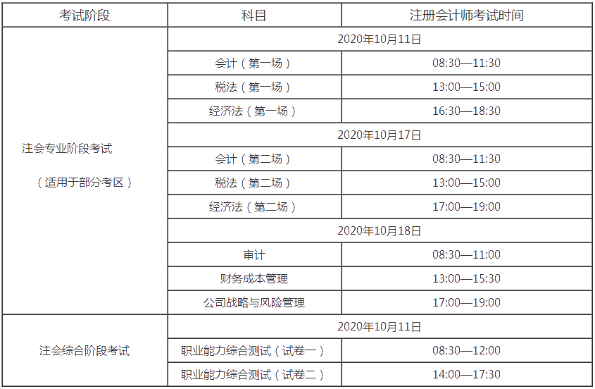 2020年重庆考试时间已经公布 大家如何备考？