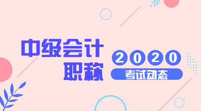 云南丽江2020年会计中级职称考试时间