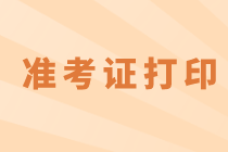 安徽池州中级准考证打印时间起止日期